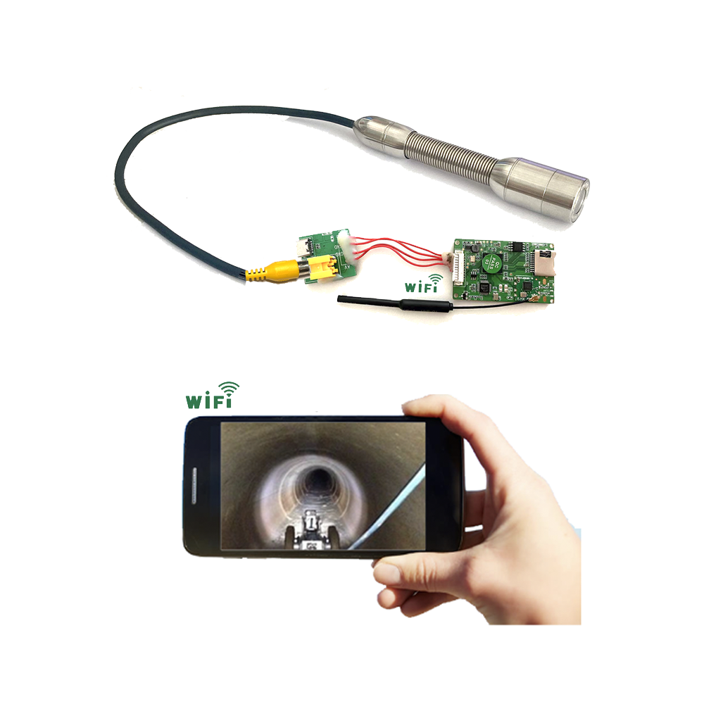 AHD and CVBS via wifi to phone solutions PCBA