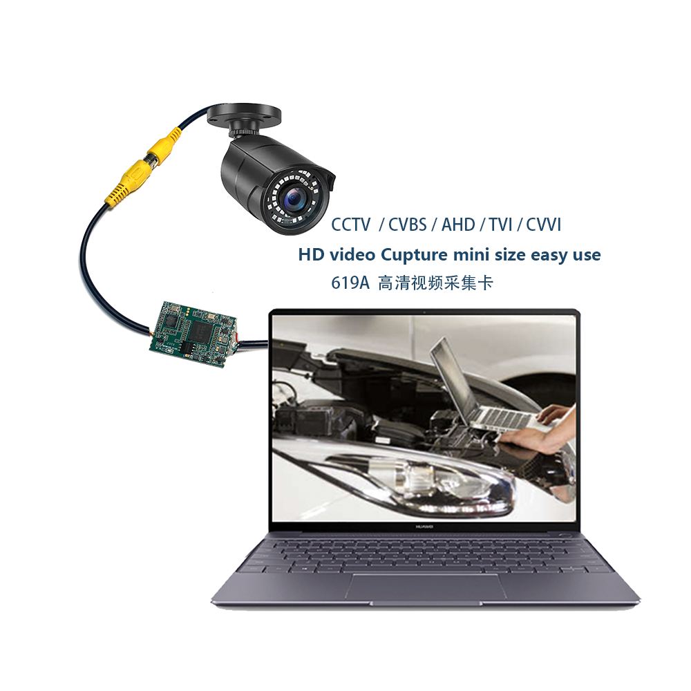 No drive CVBS&AHD Image collection card solutions